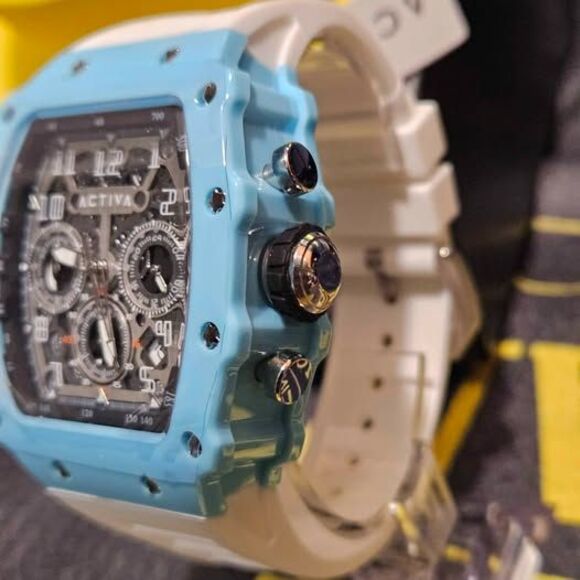 Activa x Invicta ACW2305-016 Chronograph Gradient Blue Watch - Picture 4 of 7